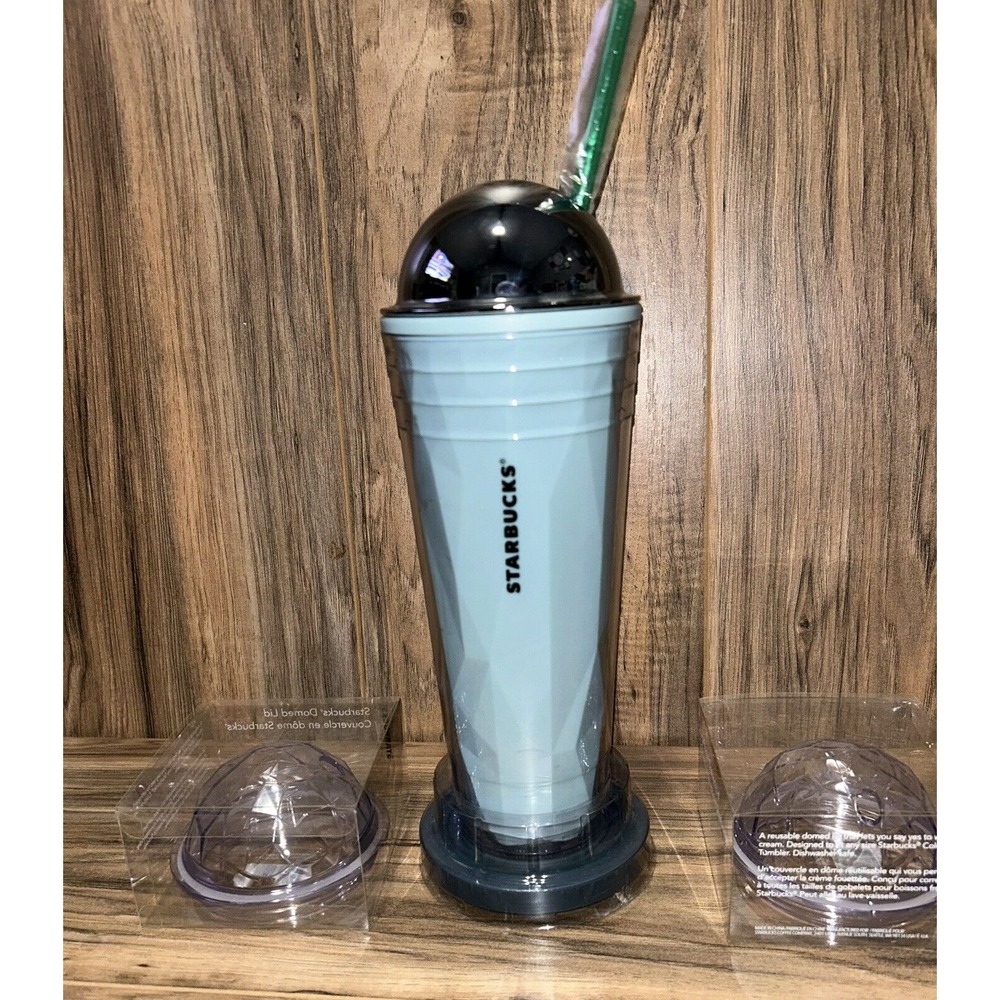 BRAND NEW 2012 Starbucks Tumbler, 4 total lids
